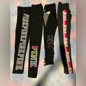 VS PINK Cotton Leggings Bundle